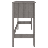 Bureau Hamar 110X40X75 Cm Massief Grenenhout