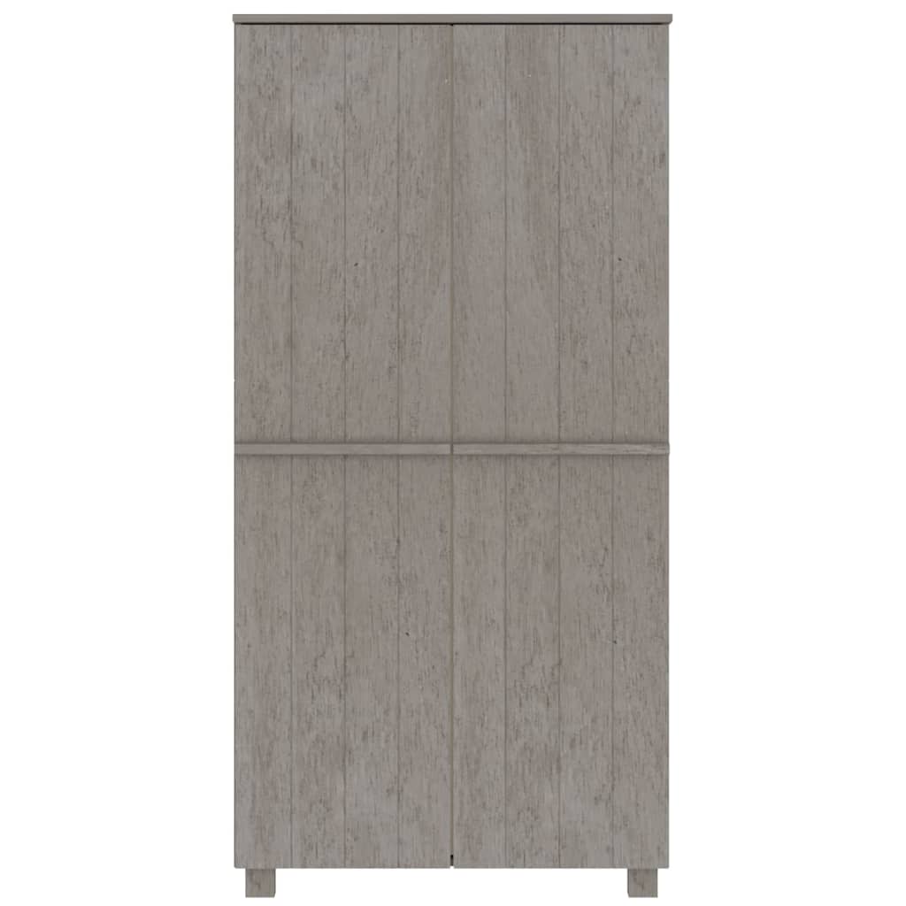 Kledingkast Hamar 89X50X180 Cm Massief Grenenhout