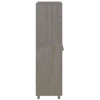 Kledingkast Hamar 89X50X180 Cm Massief Grenenhout