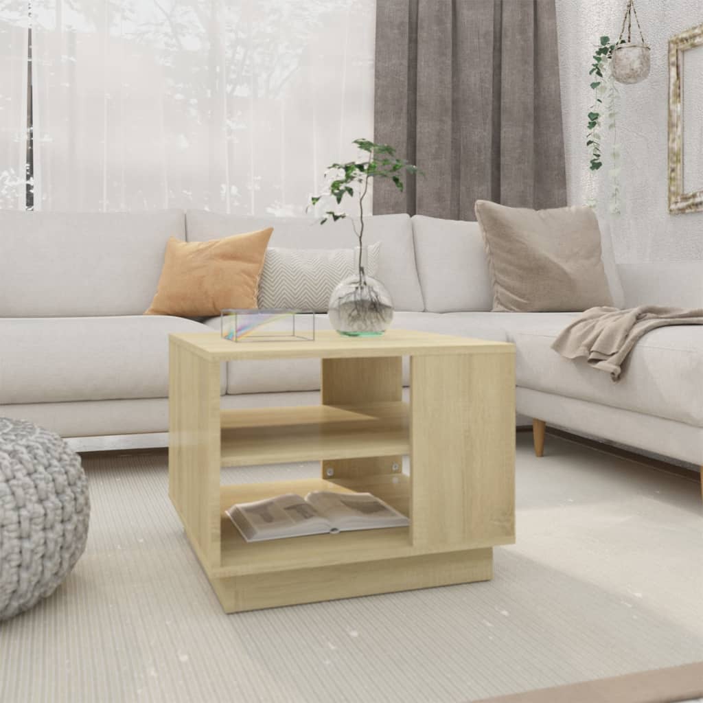 Salontafel Bewerkt Hout