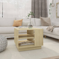 Salontafel Bewerkt Hout