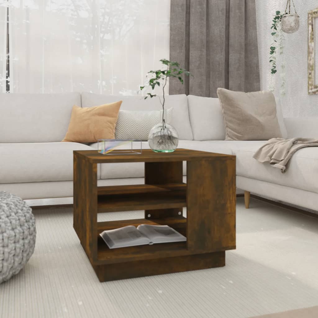 Salontafel Bewerkt Hout