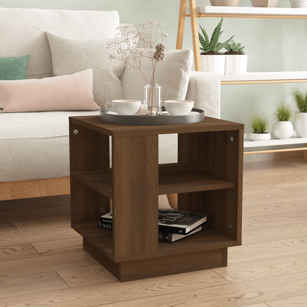 Salontafel Bewerkt Hout