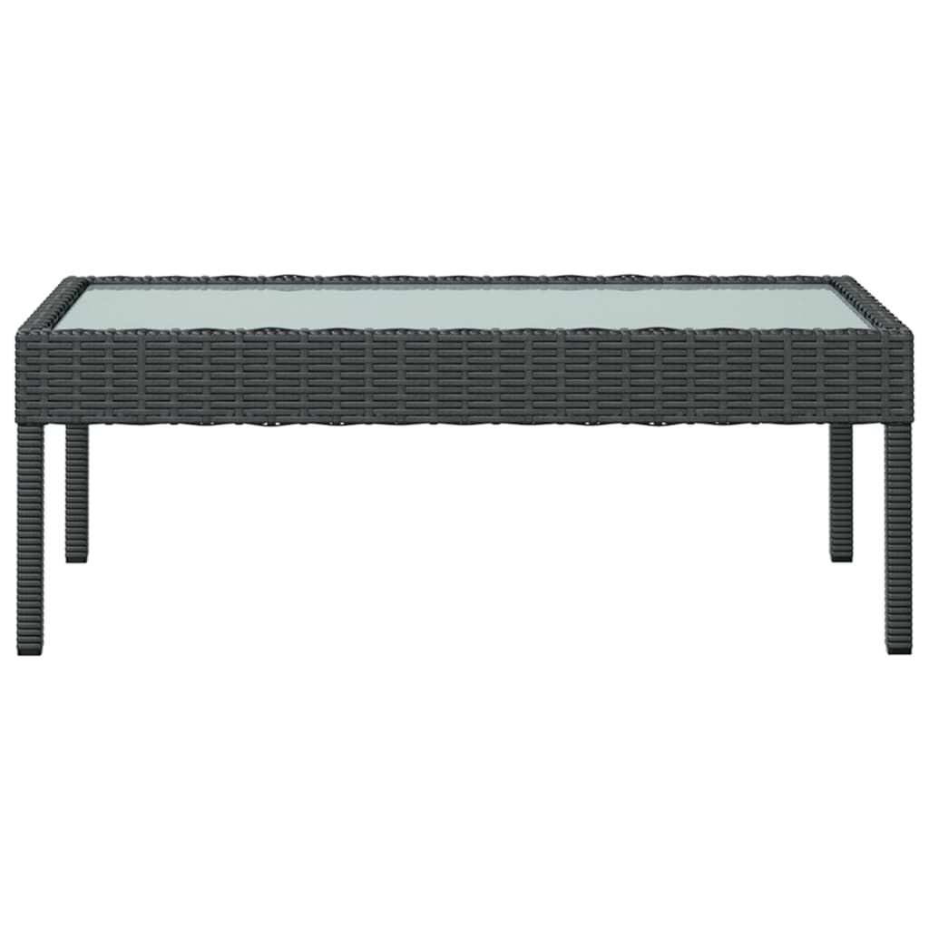 Loungeset Met Kussens Poly Rattan
