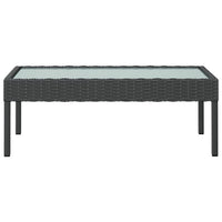 Loungeset Met Kussens Poly Rattan
