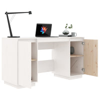 Bureau 140X50X75 Cm Massief Grenenhout