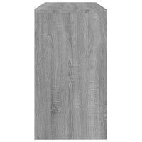Bureau Met Kast En Lade 100X40X73 Cm Bewerkt Hout