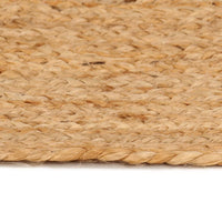 Tapijt Rond Gevlochten Jute