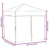 Partytent Inklapbaar Met Zijwanden