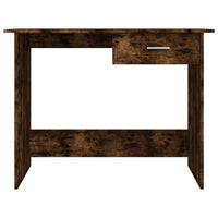 Bureau 100X50X76 Cm Bewerkt Hout Kleurig