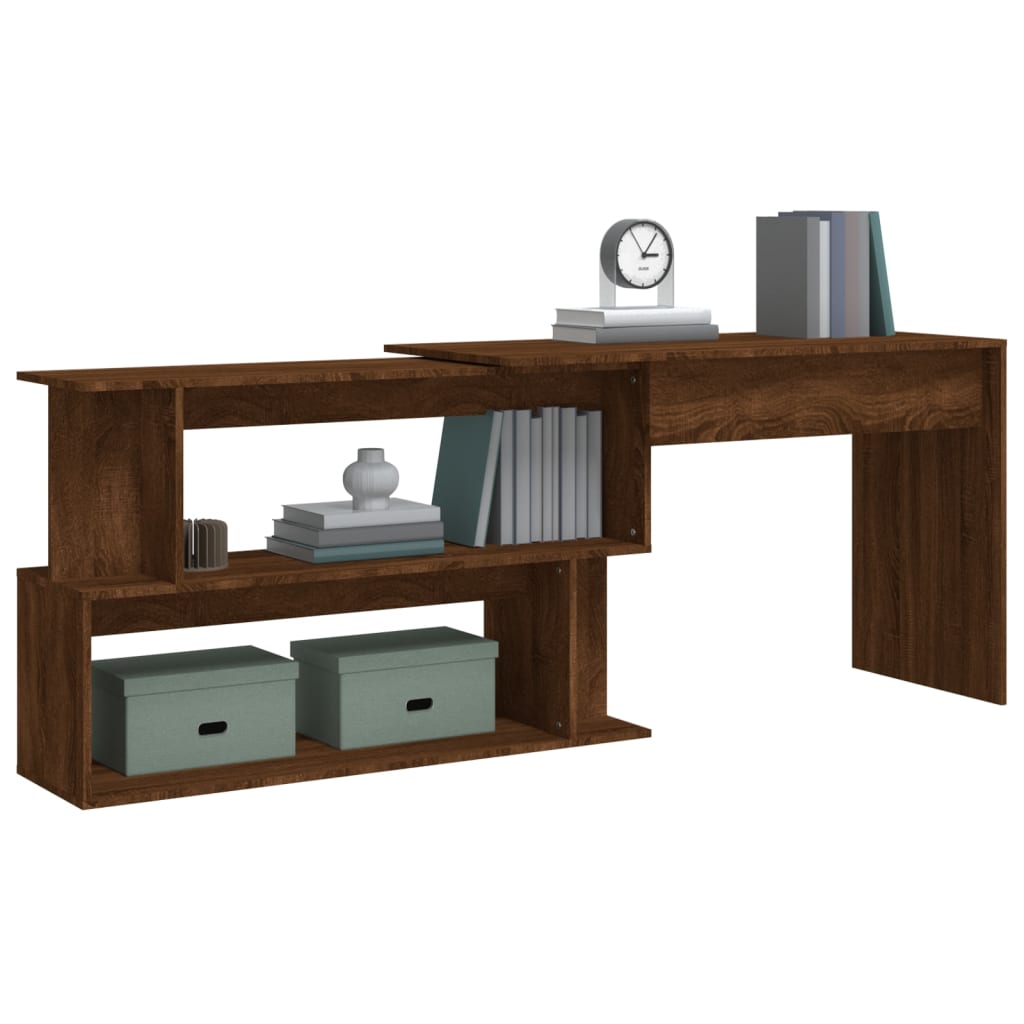 Hoekbureau 200X50X76 Cm Bewerkt Hout