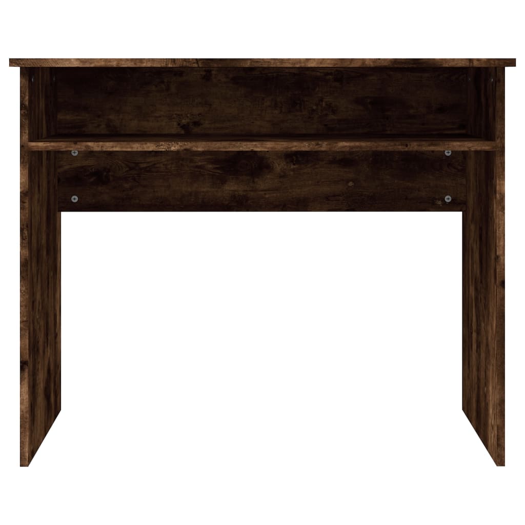 Bureau 90X50X74 Cm Bewerkt Hout Kleurig