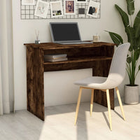 Bureau 90X50X74 Cm Bewerkt Hout Kleurig