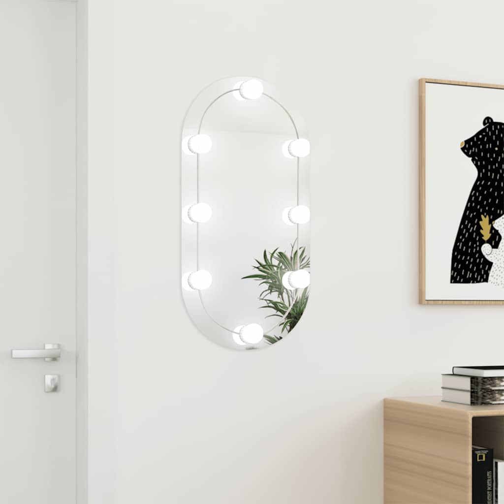 Spiegel Met Led-Verlichting Glas