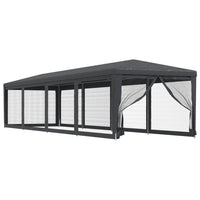 Partytent Met 10 Mesh Zijwanden Hdpe Kleurig