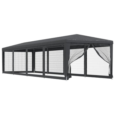Partytent Met 10 Mesh Zijwanden Hdpe Kleurig