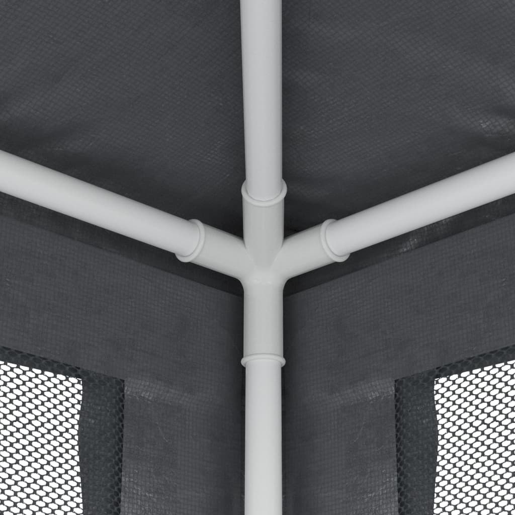 Partytent Met 10 Mesh Zijwanden Hdpe Kleurig