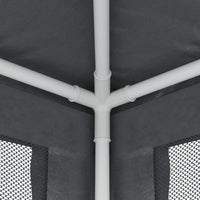 Partytent Met 10 Mesh Zijwanden Hdpe Kleurig