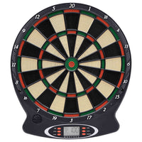 Dartbord Elektrisch Met Darts Polypropeen Zwart