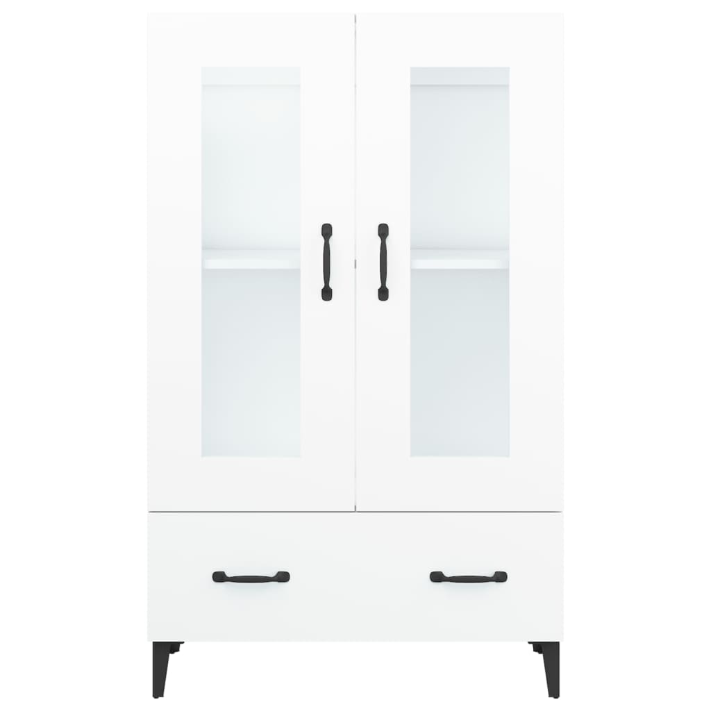 Hoge Kast 70X31X115 Cm Bewerkt Hout