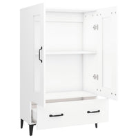 Hoge Kast 70X31X115 Cm Bewerkt Hout