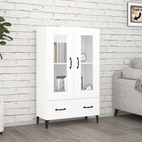 Hoge Kast 70X31X115 Cm Bewerkt Hout