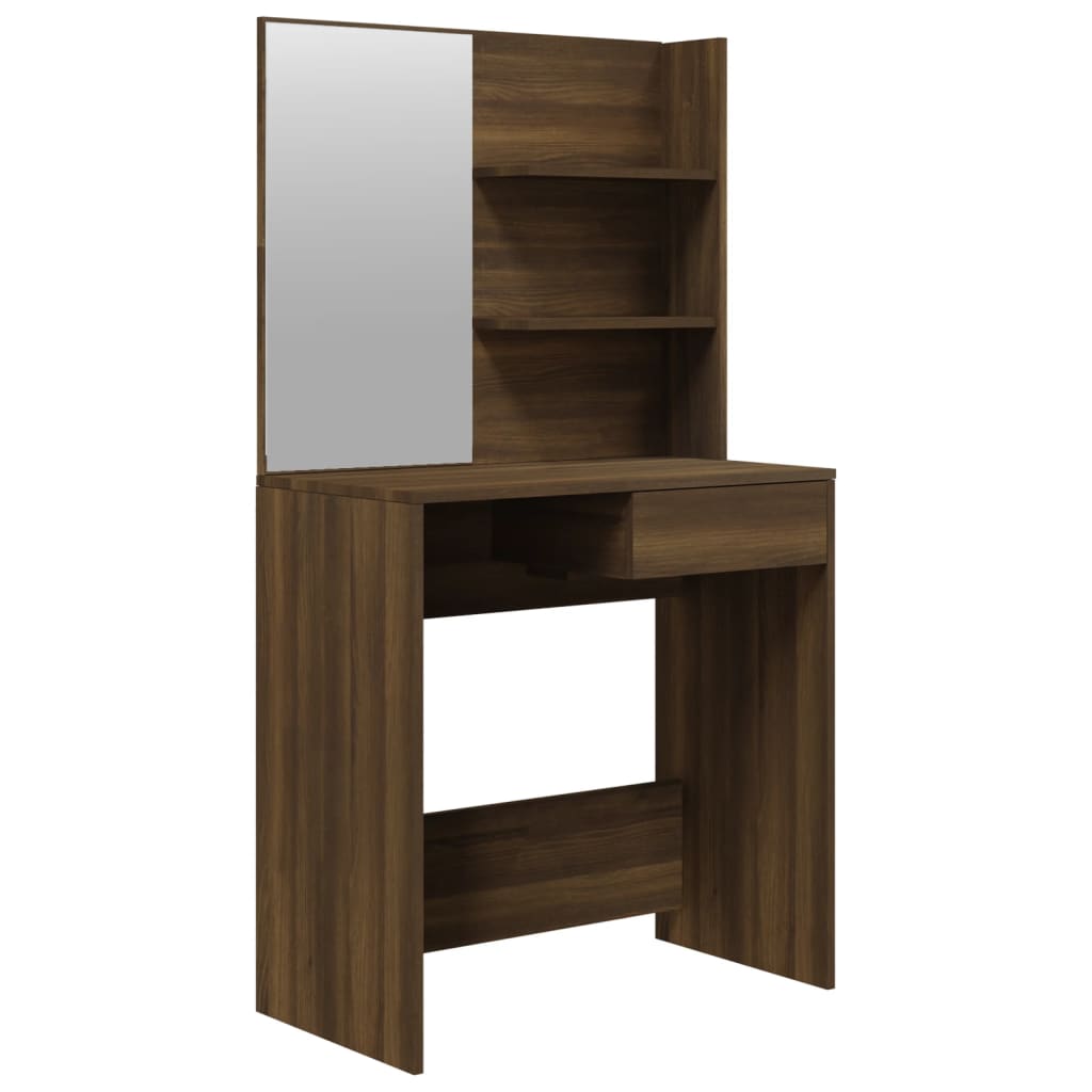 Kaptafel Met Spiegel 74,5X40X141 Cm