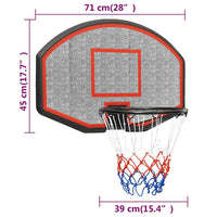 Basketbalbord Polyetheen