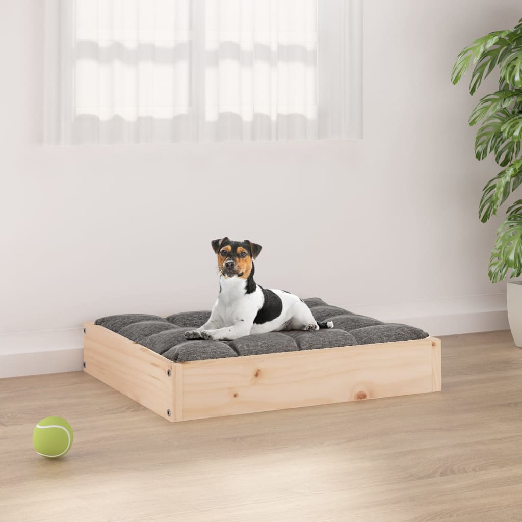Hondenmand 91,5X64X9 Cm Massief Grenenhout