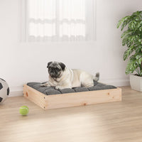 Hondenmand 91,5X64X9 Cm Massief Grenenhout