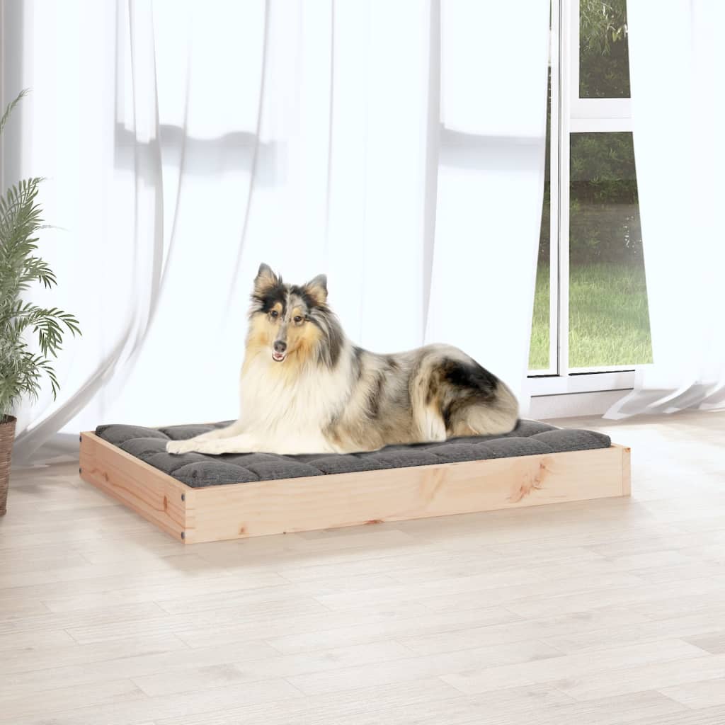 Hondenmand 91,5X64X9 Cm Massief Grenenhout