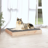 Hondenmand 91,5X64X9 Cm Massief Grenenhout