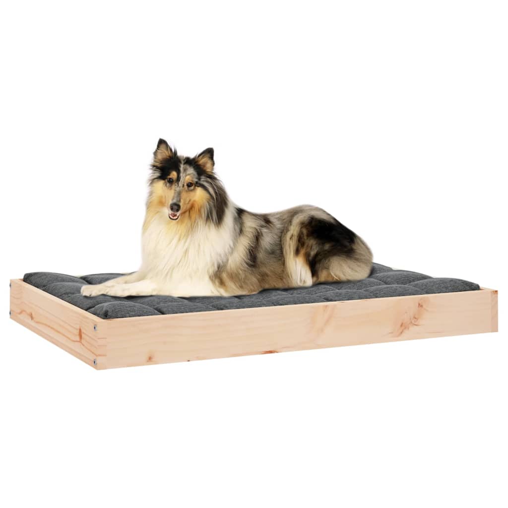Hondenmand 91,5X64X9 Cm Massief Grenenhout