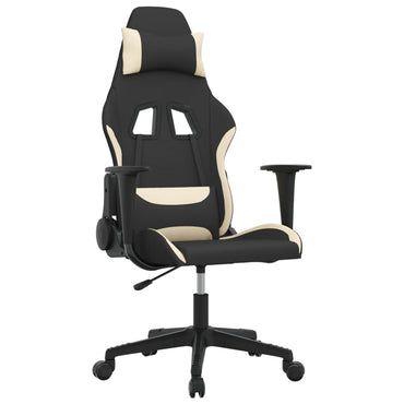 Massage Gamestoel Stof Zwart En Kleurig