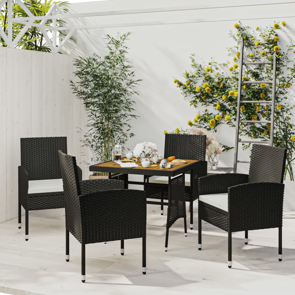 3-Delige Tuinset Poly Rattan