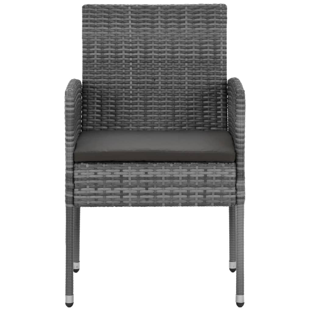 3-Delige Tuinset Poly Rattan