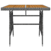 3-Delige Tuinset Poly Rattan
