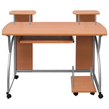 Computerbureau 110X52X88,5 Cm Bewerkt Hout