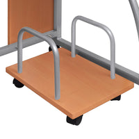 Computerbureau 110X52X88,5 Cm Bewerkt Hout