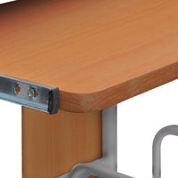Computerbureau 110X52X88,5 Cm Bewerkt Hout