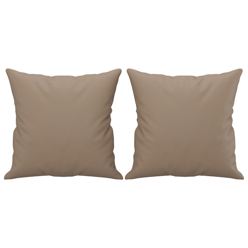 Sierkussens 2 St 40X40 Cm Kunstleer