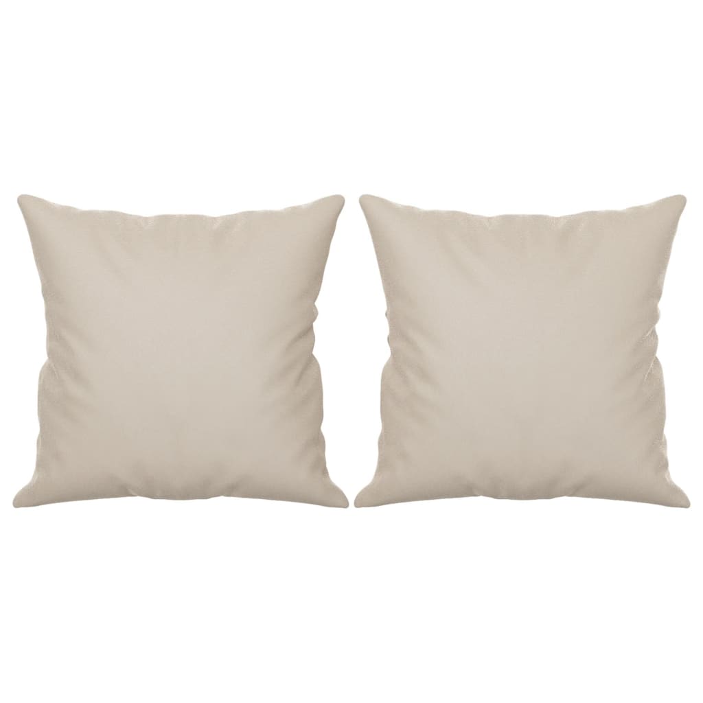 Sierkussens 2 St 40X40 Cm Microvezelstof Kleurig