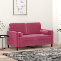 Sierkussens 2 St 15X50 Cm Fluweel
