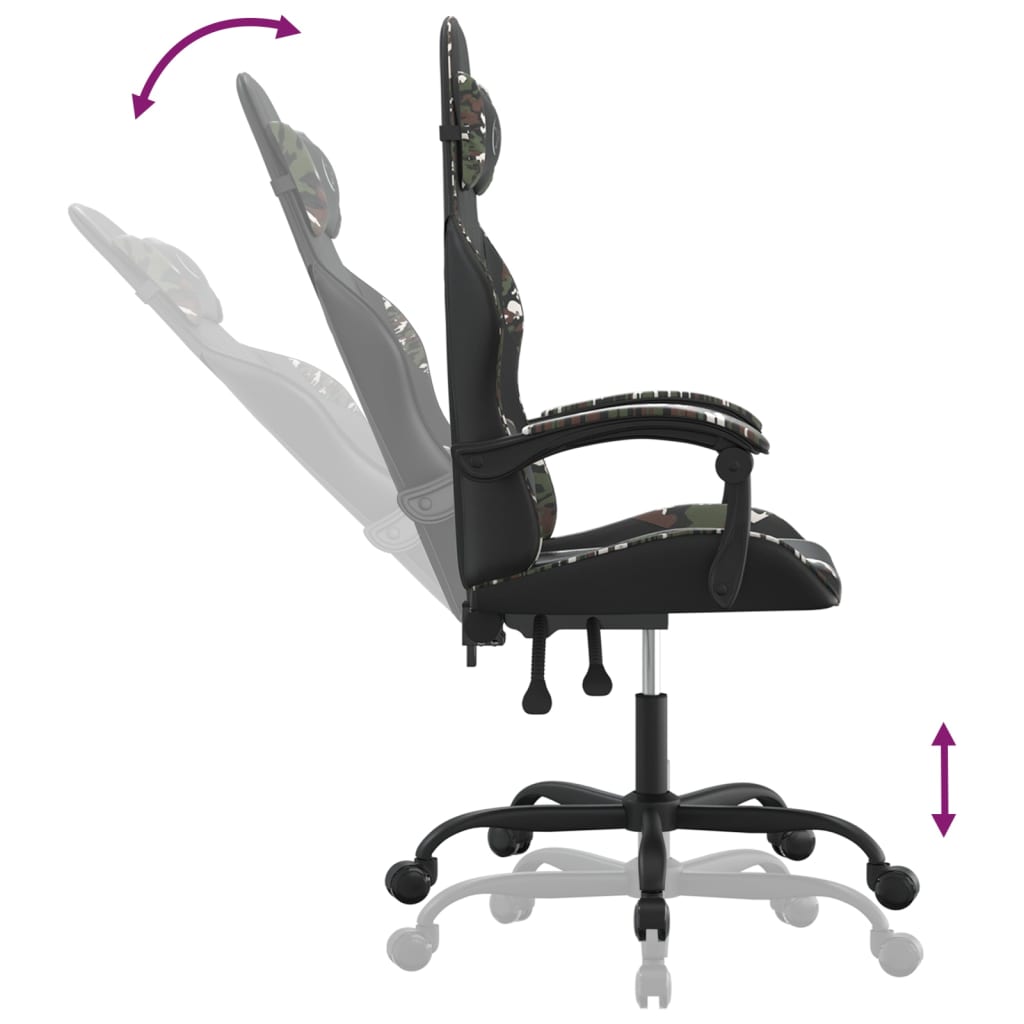 Gamestoel Draaibaar Kunstleer