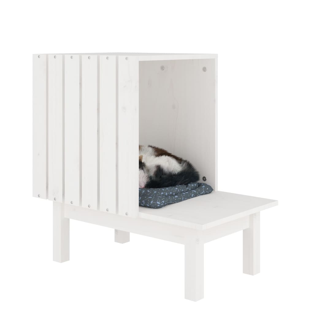 Kattenhuis 60X36X60 Cm Massief Grenenhout