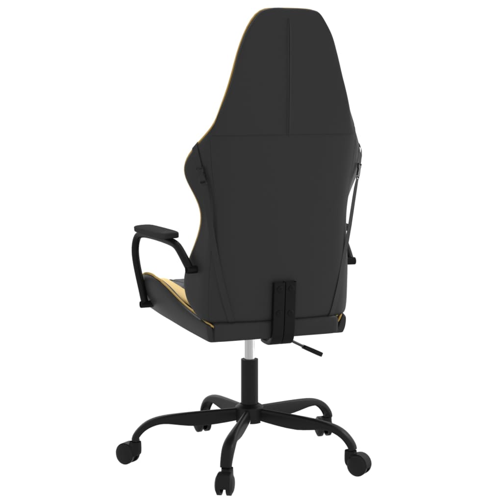 Gamestoel Kunstleer Zwart En
