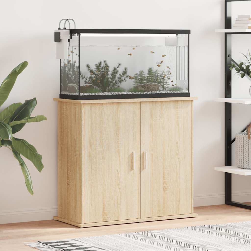 Aquariumstandaard Bewerkt Hout Kleur