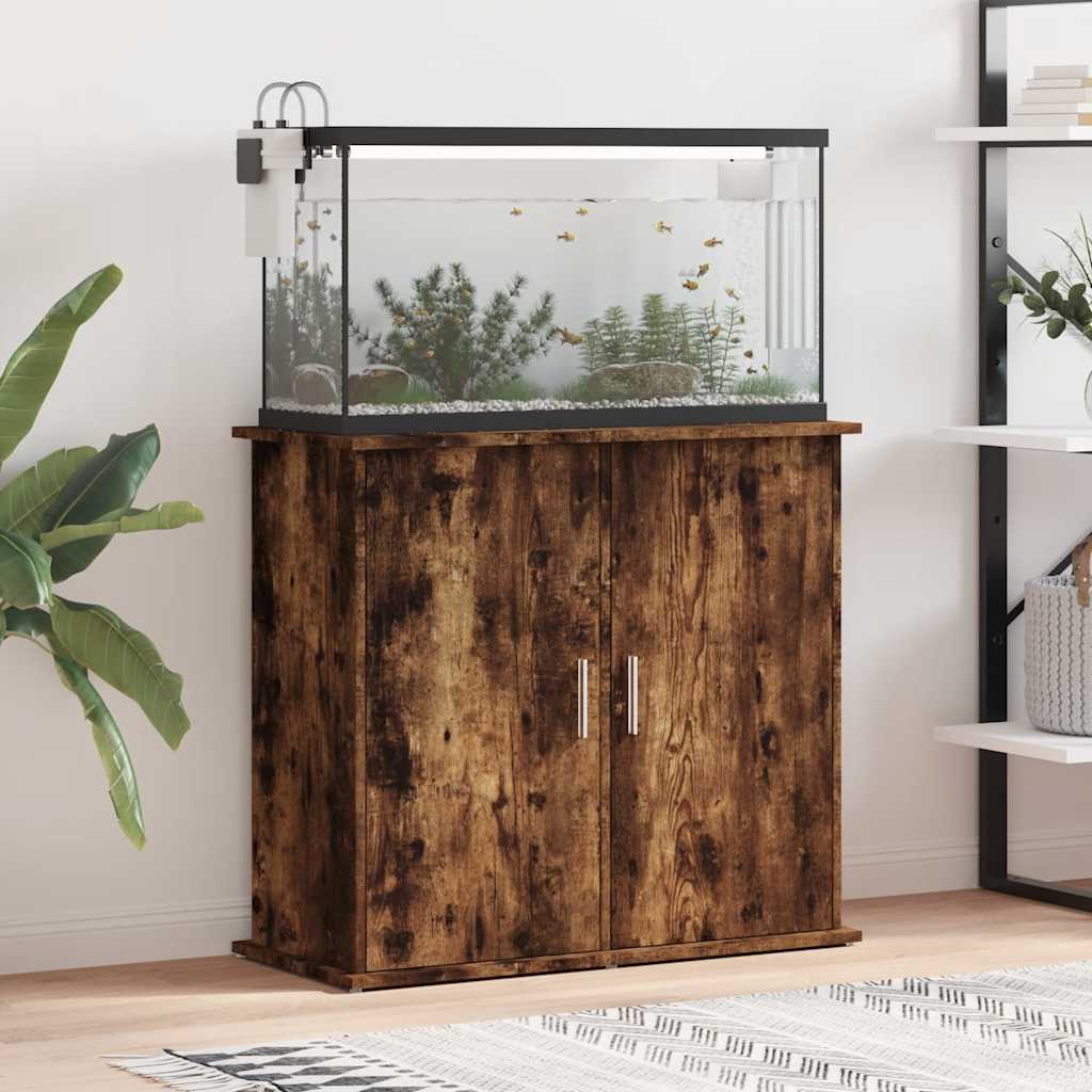 Aquariumstandaard Bewerkt Hout Kleur