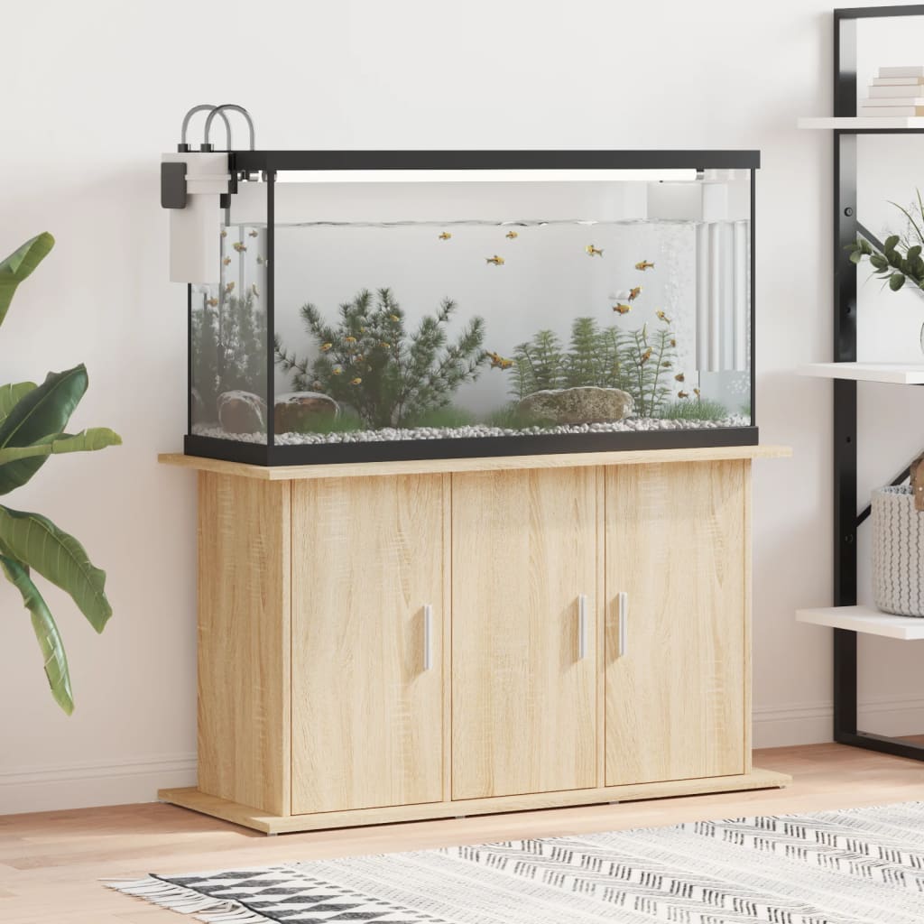 Aquariumstandaard Bewerkt Hout Kleur