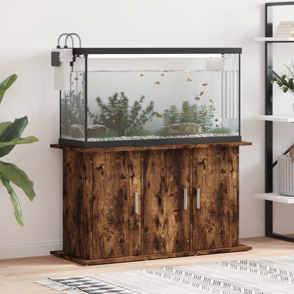 Aquariumstandaard Bewerkt Hout Kleur
